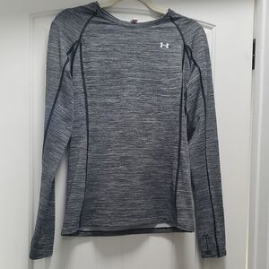 Under Armour Charcoal Heather Long Sleeve Top